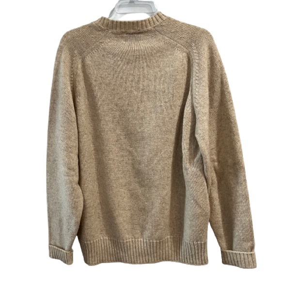 Penn’s Landing Shetland Wool Classic Crew Neck Vintage Sweater Raglan Sleeves - Picture 2 of 5